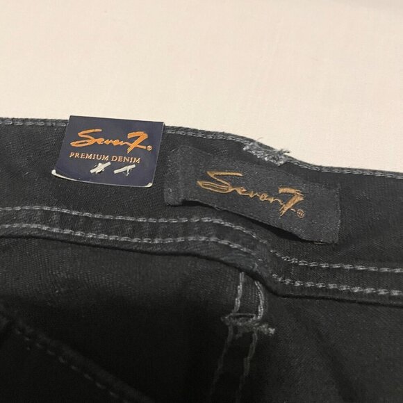 Seven 7 Slim Boot Jeans Womens Size 10 - Picture 3 of 16